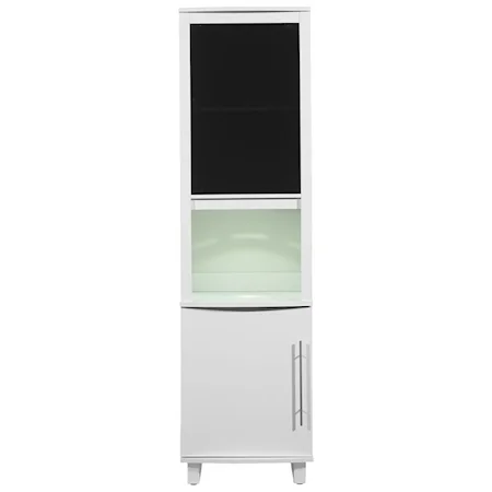 22" Universal Storage Unit with Wine Storage and Touch Lighting